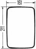 VOLVO 1607981 Wide-angle mirror